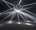 Ενεργοποιημένο κινούμενο επικεφαλής φως ακτίνων των ασύρματων οδηγήσεων Systerm ήχος με το άσπρο μίνι σκηνικό φως προμηθευτής