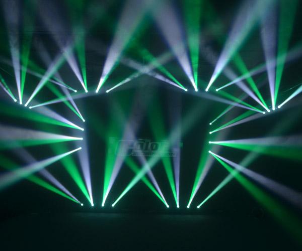 4 κεφάλια φωτισμός σκηνών των οδηγήσεων RGBW 4 -1 που κινεί το επικεφαλής φως ακτίνων για τη συναυλία/το θέατρο